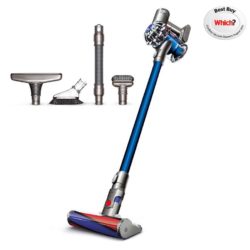 Dyson V6 Fluffy Cordless Vacuum Cleaner with Free Tool Kit Worth £56